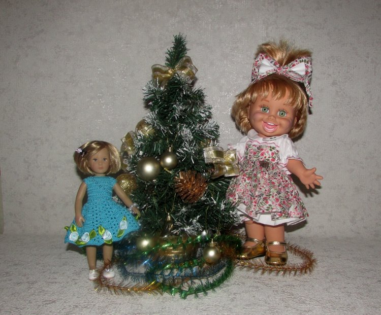 С Рождеством Христовым — Новый год и Рождество: праздничные фото кукол