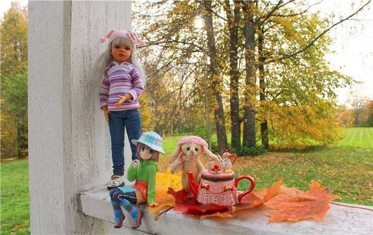 Золотая Осень в Берново с Имани. Mini Imani от Kaye Wiggs