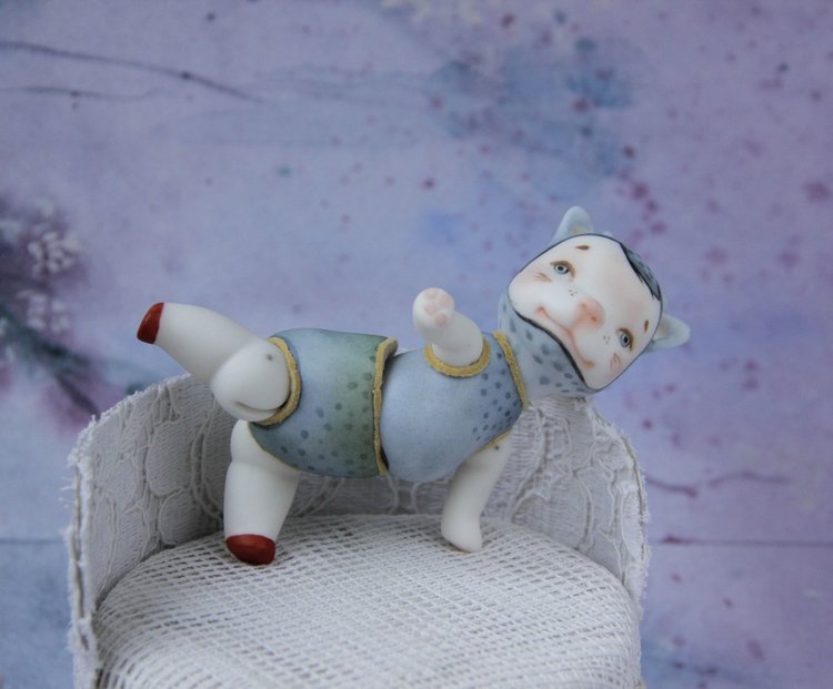 Семейный портрет — Авторские шарнирные куклы своими руками: лепка (фото 8)