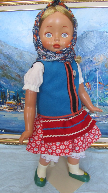 Чудушко! Еще одна кукла из наследия фабрики 8 Марта (фото 3)