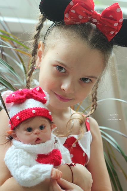 Мини Офелия. Кукла реборн из молда Mini Ofelia by Olga Auer (фото 2)