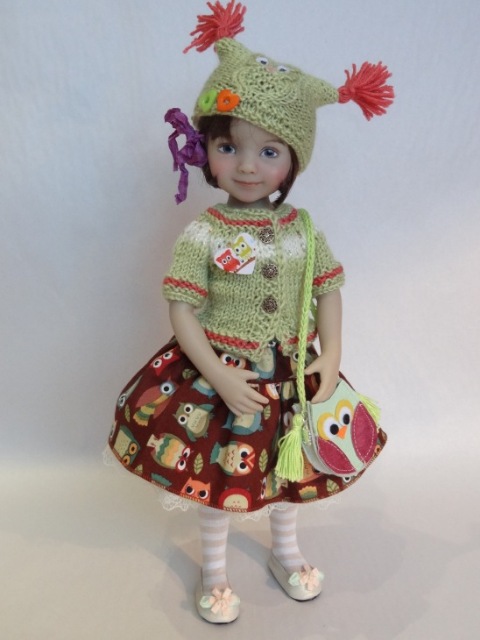 Еще один комплект из коллекции "Ми-ми-мишки" - "маленький Совенок" (фото 8)