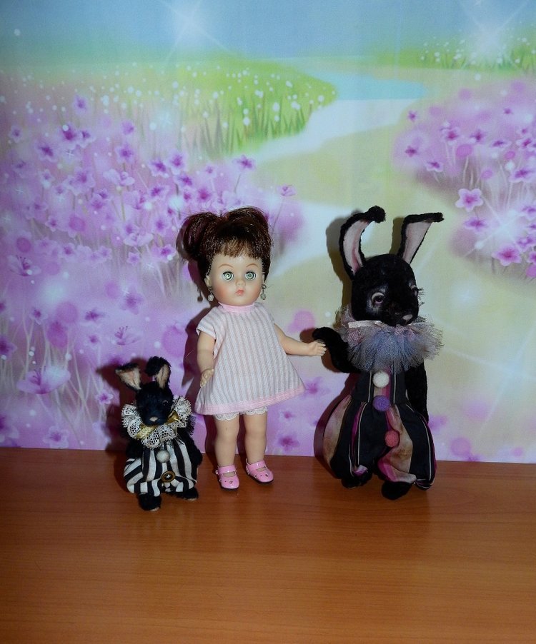 Авторские кролики Флоки и Луи