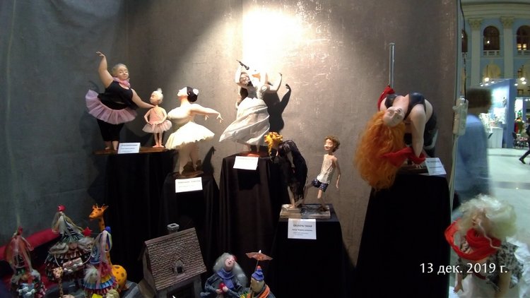 X Международная выставка "Искусство куклы" в Гостином дворе. Часть 3, заключительная