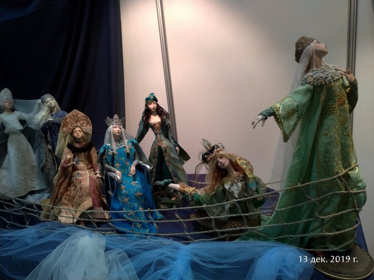 X Международная выставка "Искусство куклы" в Гостином дворе. Часть 1