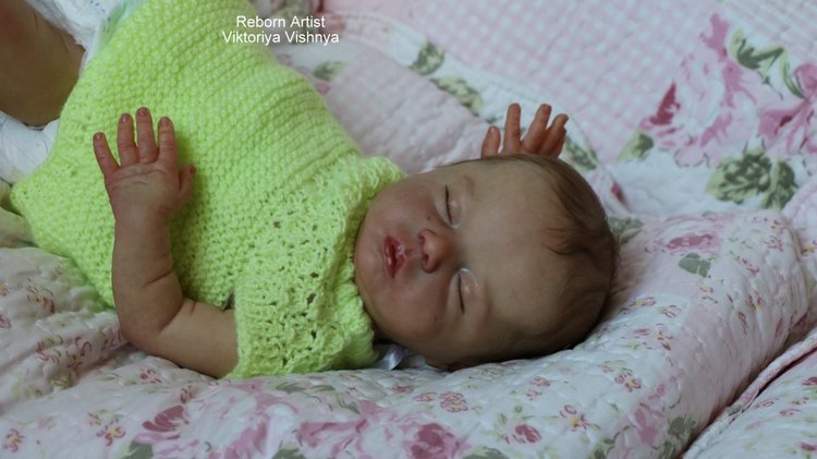 Далила... малышка реборн Виктории Вишни | Бэйбики Далила... малышка реборн Виктории Вишни (фото 8)