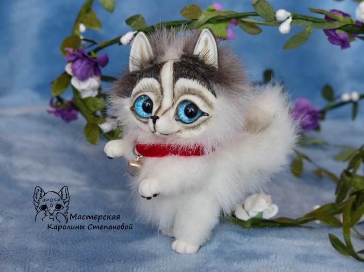 Малыш Хаски, крошка на ладошке. А может Хаски на Аляске? Или Хаски голубые глазки (фото 2)