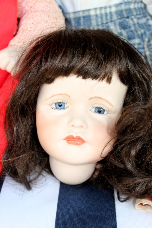 Большая коллекция Винтажных реплик с антикварных кукол - Часть 3