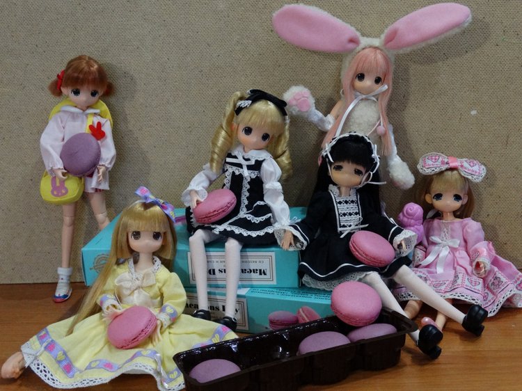 Мои пироженки. Куклы mamachapp