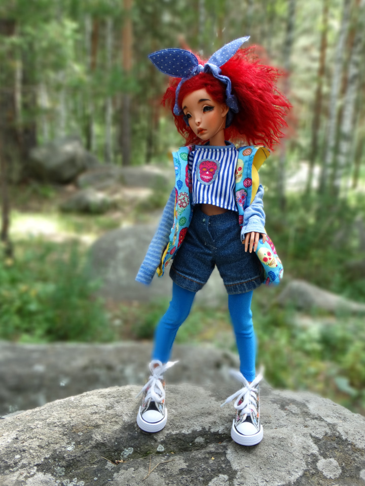 Каменный остров. Поездка с БЖД куколкой от Лиликэт