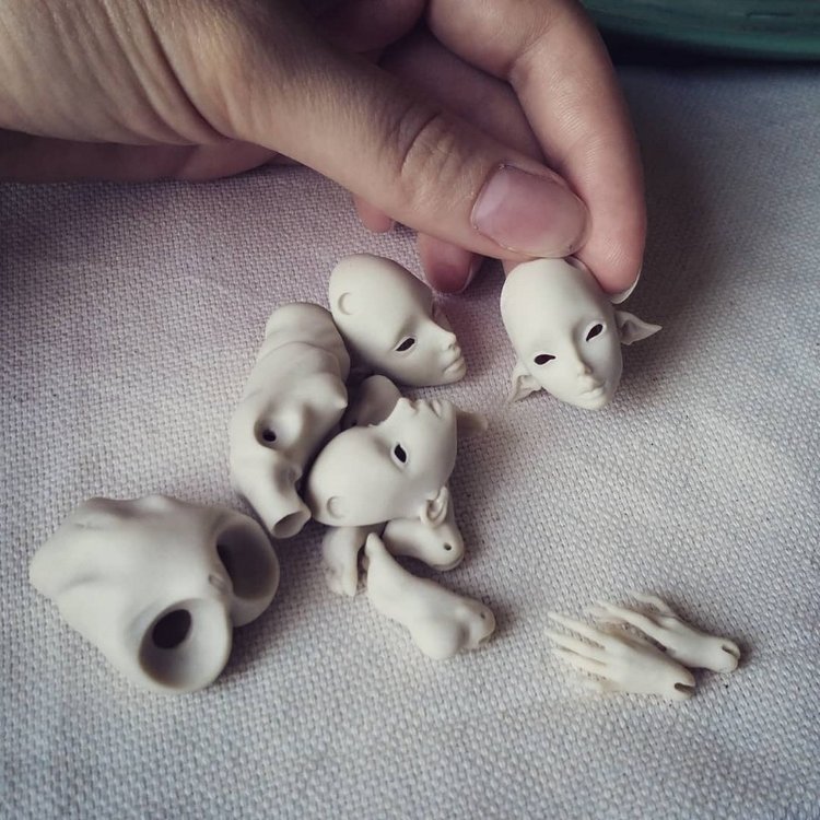 Предзаказ на малышек 20 см и куча фоток процесса