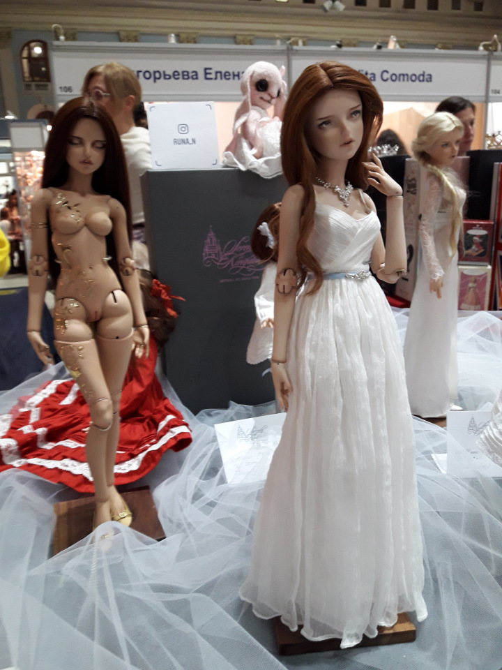 Искусство Куклы. Гостиный двор 2018. Выставку моими глазами - часть 2