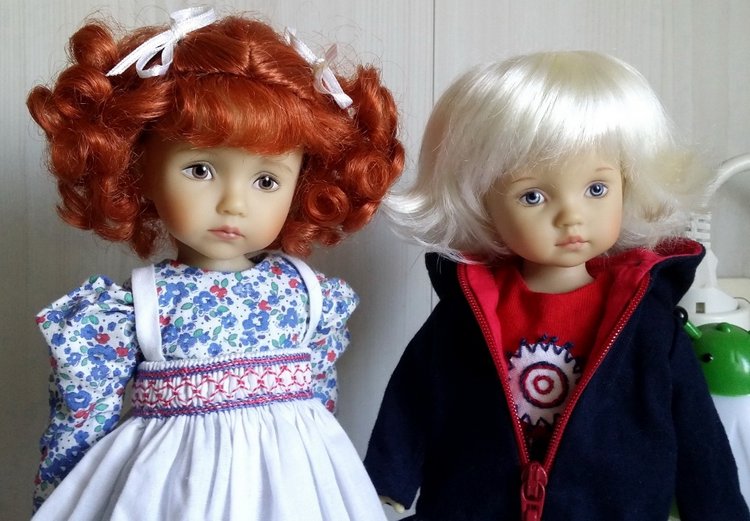 Ура! Сестрёнка приехала! Куколки от Dianna Effner Boneka