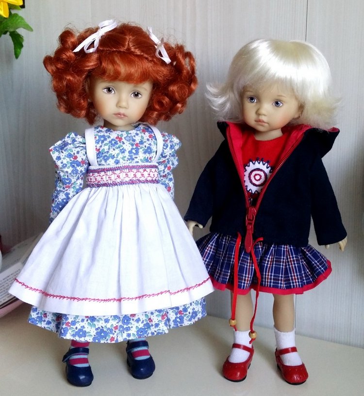 Ура! Сестрёнка приехала! Куколки от Dianna Effner Boneka