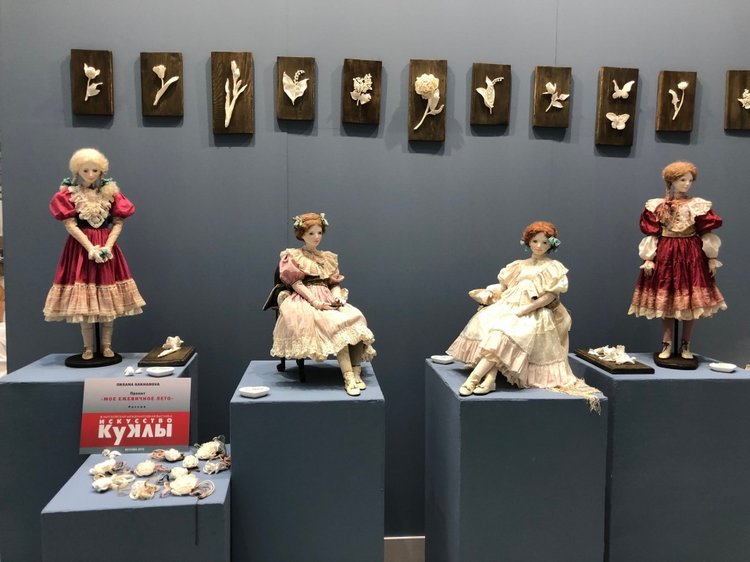 "Искусство куклы" 2019 - приглашаю прогуляться по выставке... ч.2