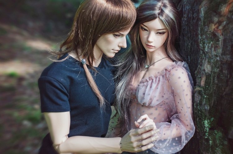 Аюна и Макс на прогулке — Куклы Iplehouse (Иплхаус): BJD (БЖД)