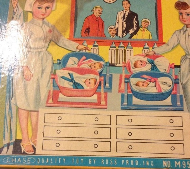 Моя коллекция. Набор «Ясли» 1940-х 50-х годов. США (фото 2)