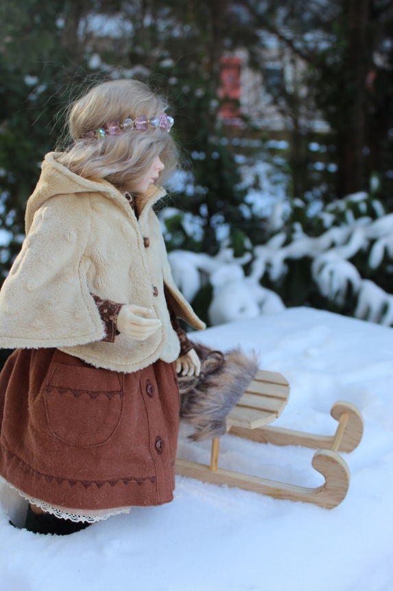 Розочка на снегу — Куклы Dollshe Craft (Доллше): BJD (БЖД)