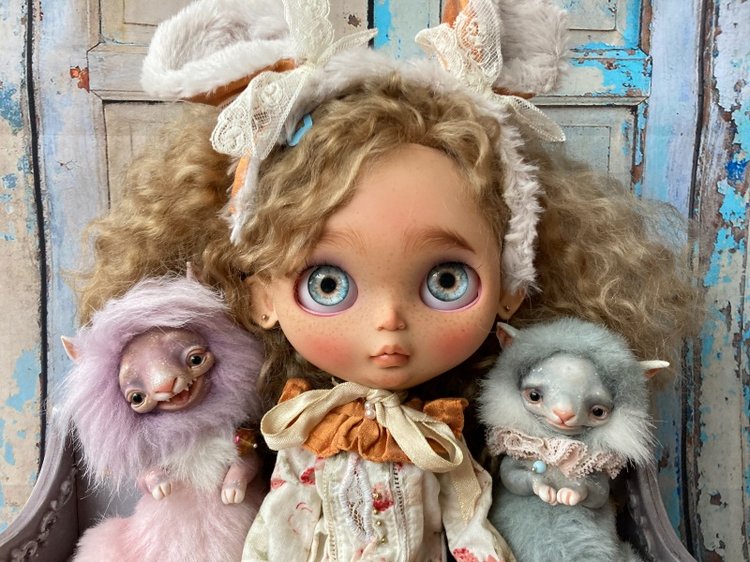 Невероятные зверики Ани Дьяконовой Bake Neko (фото 7)