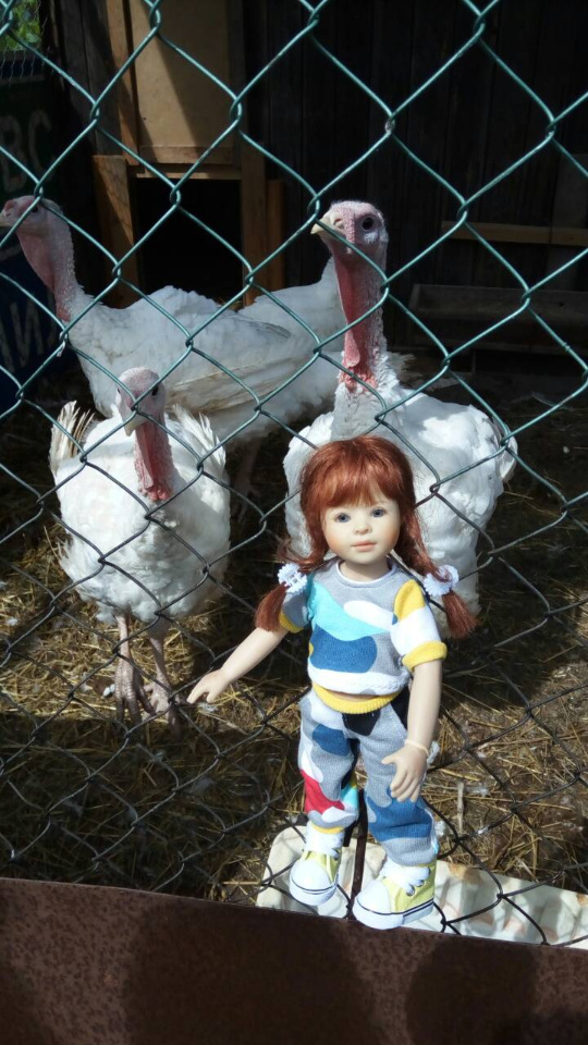 Наше лето. Коллекционная кукла Светочка Heidi Piusczok