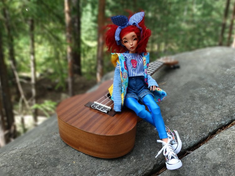 Каменный остров. Поездка с БЖД куколкой от Лиликэт