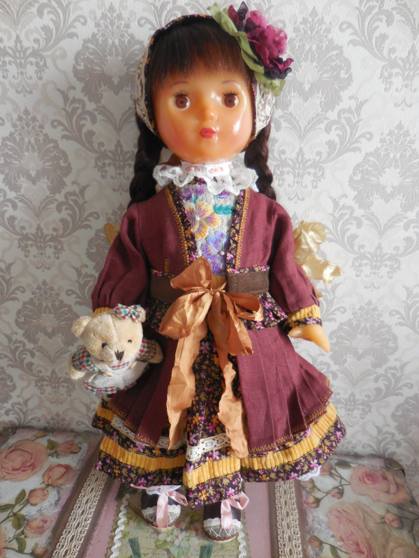 Каждая девочка хочет быть красивой или МК: возращение цвета кукле СССР