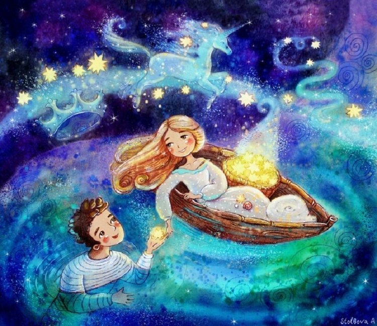 Волшебные иллюстрации — Интересное обо всем: поздравления