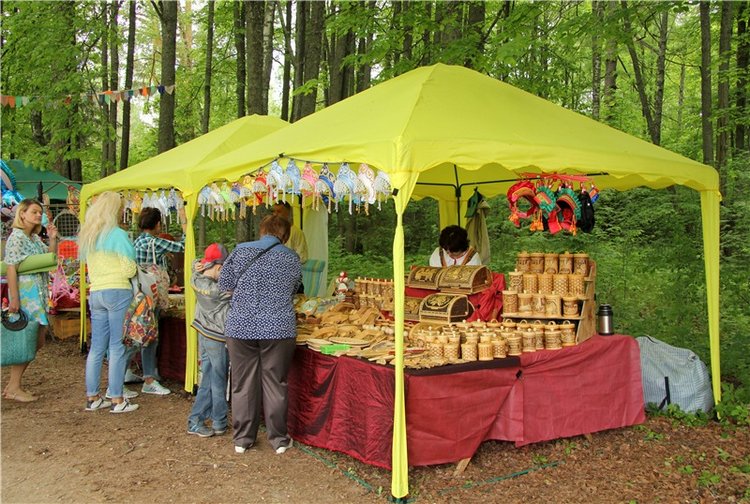 "Троицкие гуляния" в Василёво, 2017 год. Архитектурно-этнографический музей под открытым небом "Василёво"