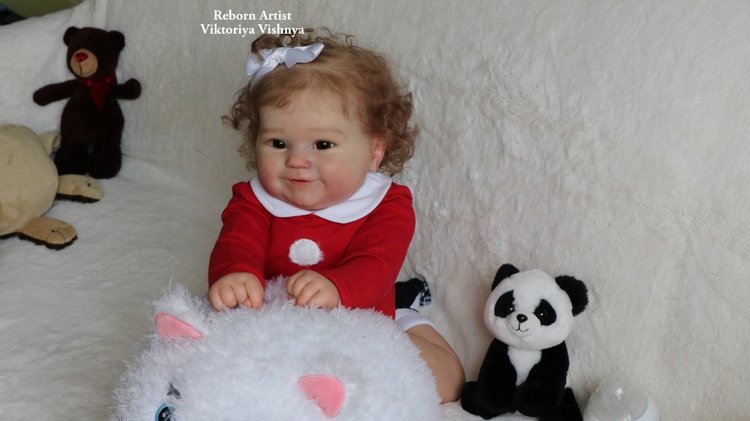 Моя Мэдди... Куколка реборн Виктории Вишни