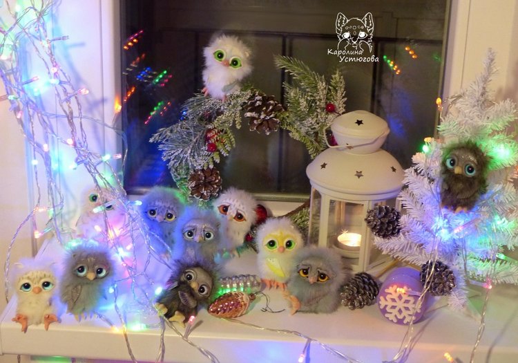 Совята в ожидании Новогодних праздников (фото 3)
