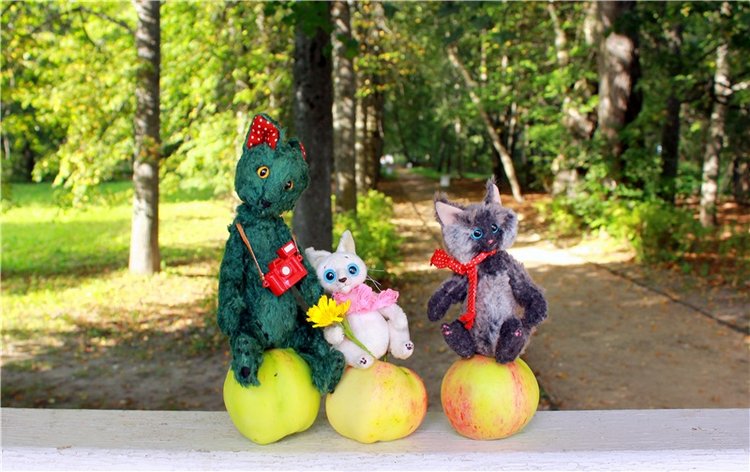 Авторские игрушки Юлии Красногорской