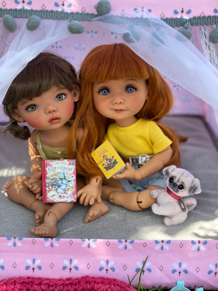 Урааа, похооод... Кирра и Сисси Meadow dolls