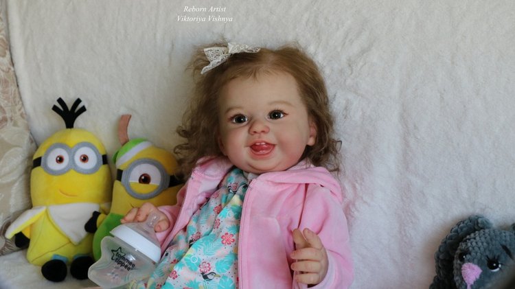 Малышка Хулиганка... куколка реборн Виктории Вишни