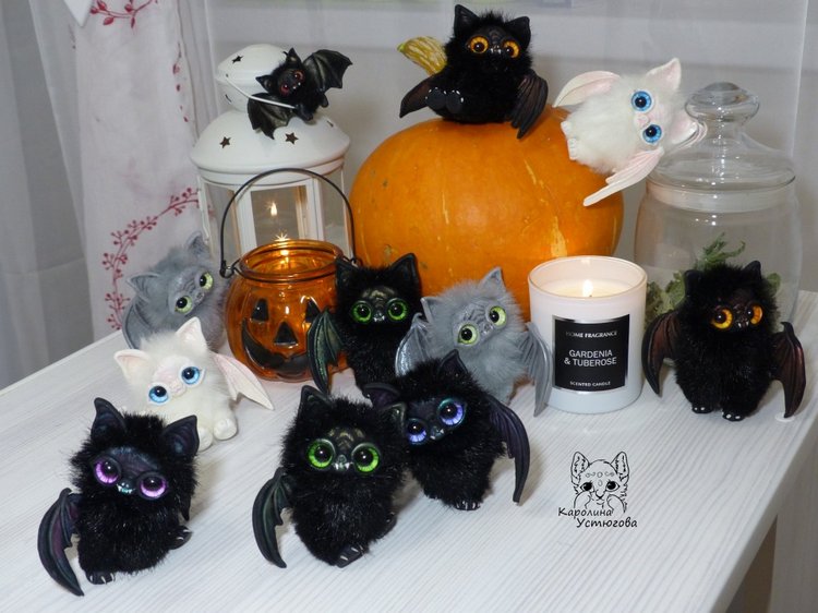 Много летучих мышей... Буууу Halloween (фото 9)