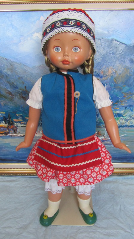 Чудушко! Еще одна кукла из наследия фабрики 8 Марта (фото 6)