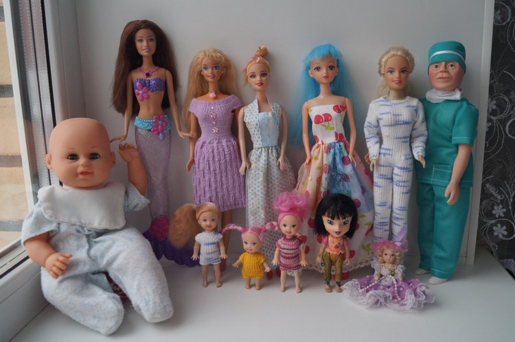 Вторая выписка декабря. Главная героиня нового года поправила своё здоровье. Лечим покусанные руки Барби, удаляем жир с