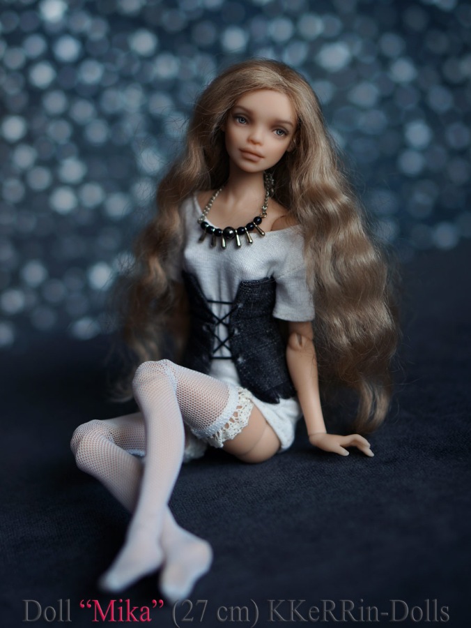 Шарнирная авторская кукла "Мика" (27см) от KKeRRin-Dolls, 2 часть (фото 7)