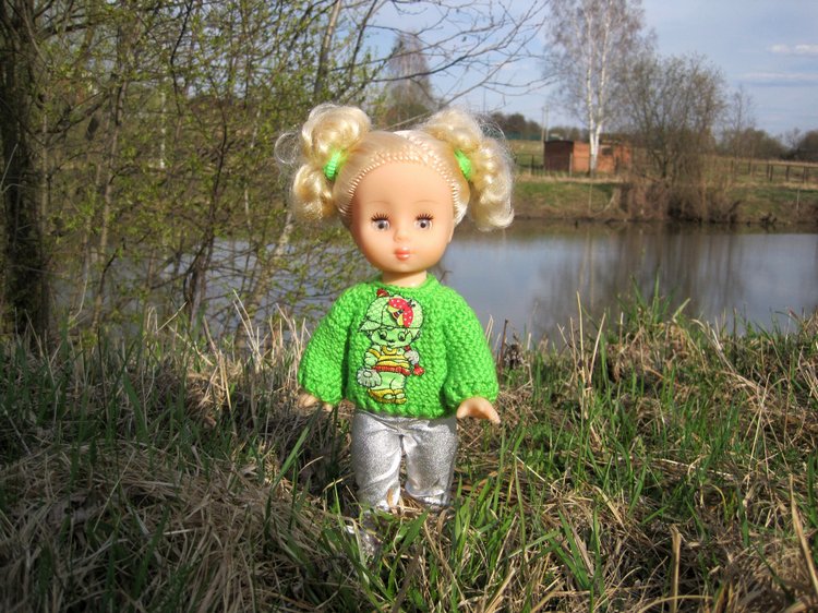 Кукла Лиза — Российские куклы Весна (фото 3)