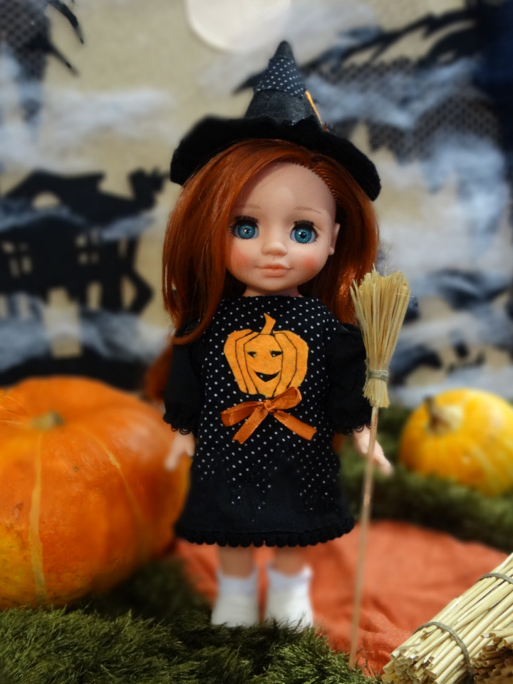 Хеллоуин и Веснянки — Российские куклы Весна (фото 4)