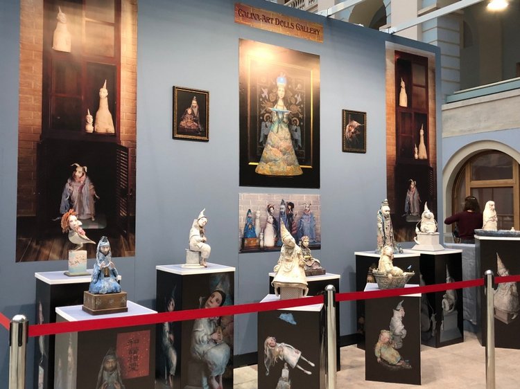 Искусство куклы. Гостиный двор декабрь 2018 - мой фотоотчет