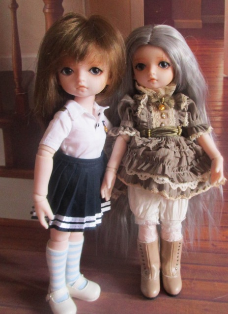 Две малышки из Китая — Разные шарнирные куклы (не БЖД): редкие (фото 4)