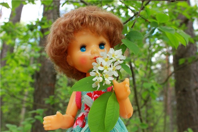 Женя-путешественница — Советские винтажные куклы (СССР): Ленигрушка (фото 9)