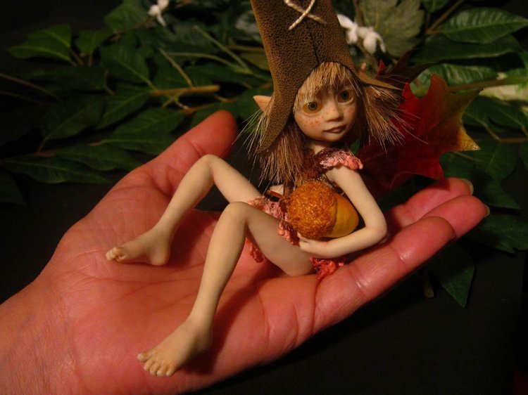 OOAK Creations Fairy - Dolls in Polymer Clay - Fimo by Paola Erriu - Авторские скульптуры из полимерной глины