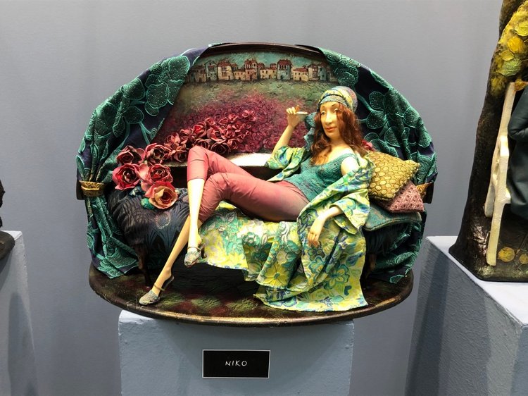 "Искусство куклы" 2019 - приглашаю прогуляться по выставке... ч.3 | Бэйбики "Искусство куклы" 2019 - приглашаю прогуляться по выставке... ч.3