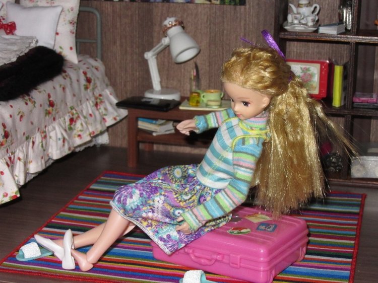 Подготовка к поездке — Куклы Takara Tomy (Такара): Licca (Ликка)