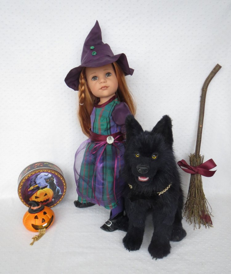 К Хэллоуину готовы — Куклы Gotz (Готц): Ханна (фото 9)