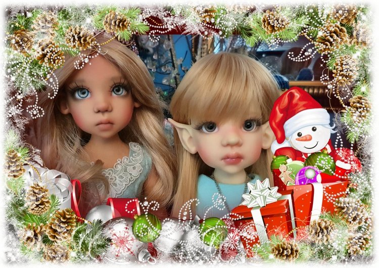 Поздравления С Рождеством и Наступающим Новым годом от Мисси и Талиссы (фото 3)