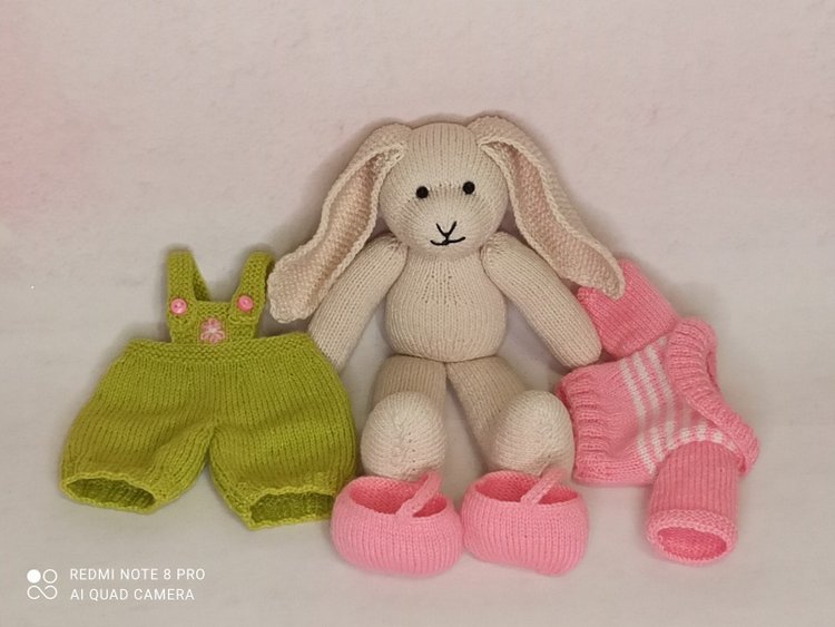 Заюшка — Вязаные игрушки и амигуруми: крючком (фото 6)