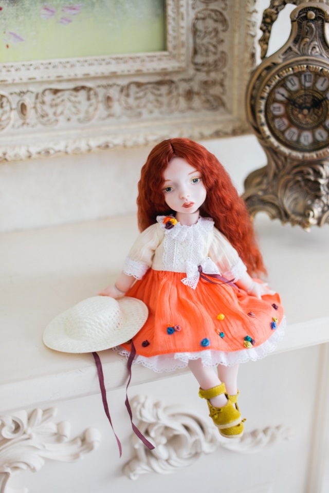 Марта и Амели - мои новые фарфоровые куклы (фото 6)