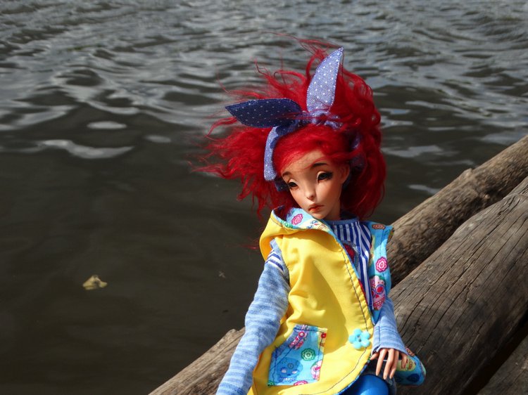 Каменный остров. Поездка с БЖД куколкой от Лиликэт